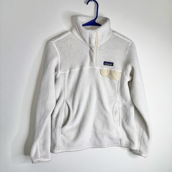 Patagonia Women’s White ReTool Snap quarter snap pullover - Picture 2 of 8